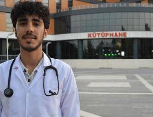 Medical student studies at library he once worked as laborer