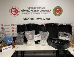 Turkish customs officials seize over 46 kg of drugs
