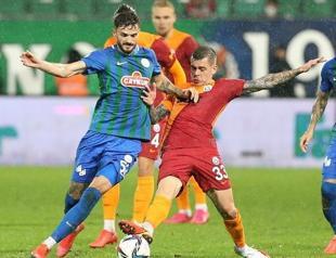 10-man Galatasaray survive in 5-goal clash against Rizespor with injury-time winner