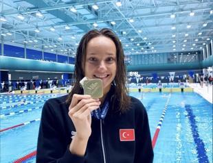 Turkish swimmer bags gold in World Cup