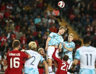 Turkey draw 1-1 with Norway in World Cup qualifiers