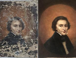 Chopin portrait bought at flea market is from 19th century