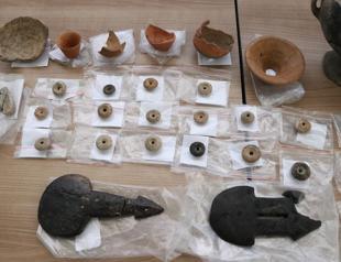 Sea creature fossil discovered in Tyana ancient city