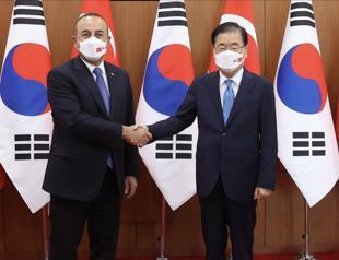 Turkish, South Korean foreign ministers discuss bilateral ties