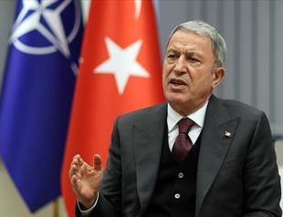 Turkish defense minister says he had positive meeting with Greek counterpart