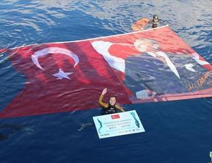 Turkish diver Şahika Ercümen breaks world record in Antalya