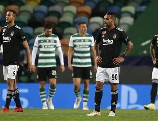 Beşiktaş lose 4-0 to Sporting CP in Champions League