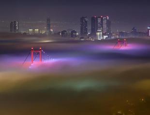 Fog blankets Istanbul, disrupts vessel traffic
