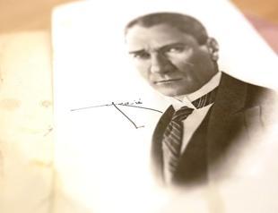 Original Nutuk on display in Antalya