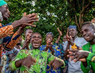 Tears, dance as Benin welcomes back looted treasures from France