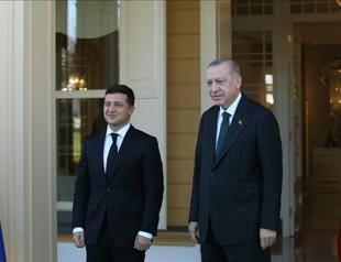 Turkish, Ukrainian presidents discuss bilateral relations, regional issues