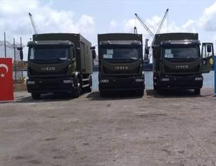 Turkey donates military vehicles to Somali National Army