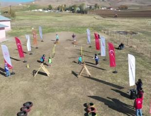 Village kids have fun with adrenaline-pumping ‘Köyvivor’