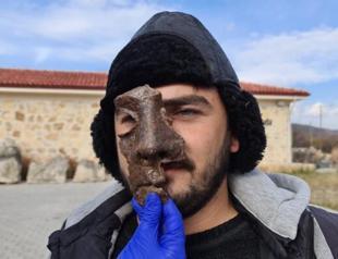 Roman soldier’s iron mask found in Karabük