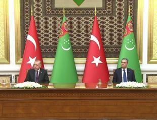 President Erdoğan visits Turkmenistan to attend ECO summit