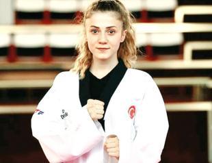 Dinçel wins gold in seniors’ taekwondo