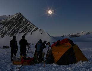 Total solar eclipse plunges Antarctica into darkness