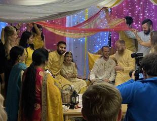 British-Indian couple chooses Turkey’s rural district as wedding destination