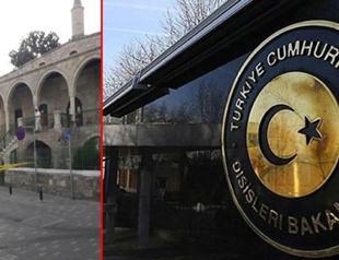 Arson attack on mosque in Greek Cyprus condemned