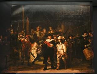 Restorers discover hidden sketch in Rembrandt’s The Night Watch