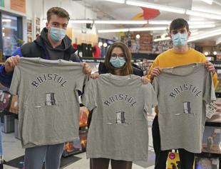 Banksy creates T-shirt to help statue-toppling defendants