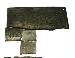 Ancient diploma found in Perre