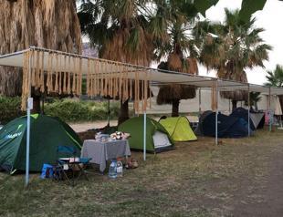 Travel aficionados choose Ekincik as best camping site in winter