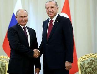 Erdoğan, Putin discuss bilateral relations, regional issues