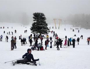 Ski enthusiasts flocked to resorts during short holiday