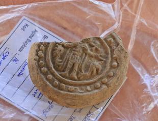 Ancient ampulla found in the ancient city of Dara