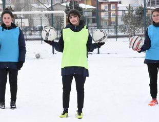 Girls from orphanages form football team