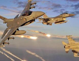 Turkish jets target terrorists in northern Iraq, Syria