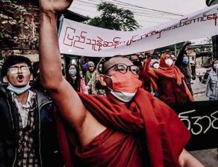 Violence, protests mark anniversary of Myanmar army rule