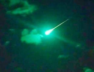 Green light in Istanbul’s skies meteor: Space agency