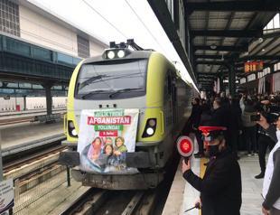 Turkey sends third aid train to Afghanistan