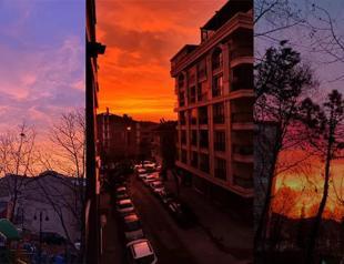 Red sky indicates bad weather on way, says expert