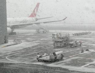 Snowfall grips Istanbul again, country under new cold wave