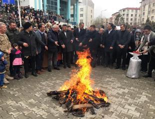 Fires lit to mark ‘arrival of spring’