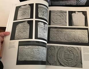 Book features engravings on Ottoman-era tombstones