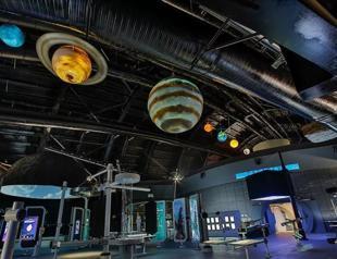Space center in Bursa exhibits Lunar, Martian habitat