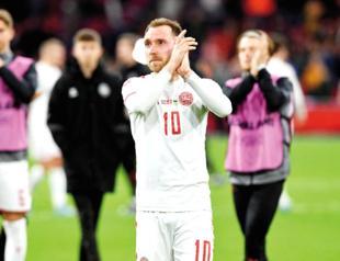 Christian Eriksen scores on Denmark return