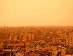 April bringing heat and ‘desert dust’