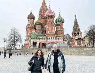 No trace of war seen in Russian capital