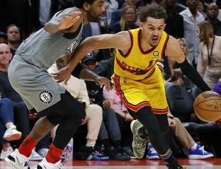 Hawks hold off Nets despite Durants 55, Warriors into playoffs