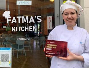 Turkish woman in UK named ‘Chef of the Year’