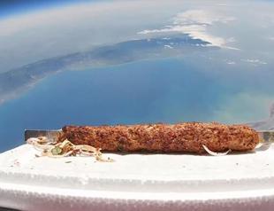 Famous Adana kebab launched into space, reaches stratosphere