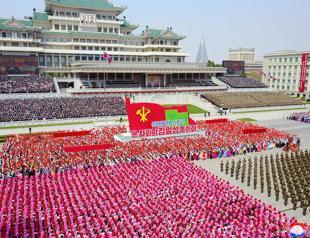 North Korea marks founder’s birth without a military parade