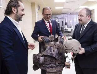 Local company provides helmets to Zelensky, his team