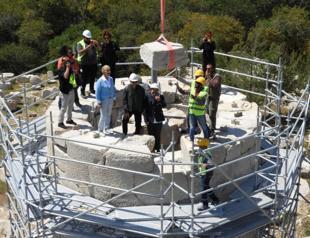 Patara’s dolphin unearthed 10 years after its burial