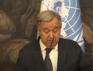 UN chief pushes for Ukraine corridors on Moscow visit